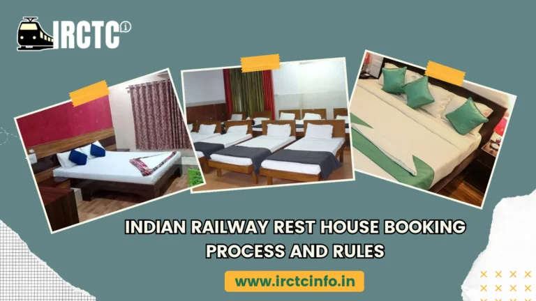 Indian Railway Rest House Booking Process and Rules
